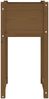 vidaXL Pflanzkübel Honigbraun 40x40x81 cm Massivholz Kiefer 822128 Bild 4