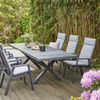 Siena Garden Messina Ausziehtisch 200/260 x 100 cm anthrazit / wood grey Bild 4