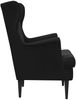 vidaXL Sessel Schwarz Samt 42029931 Bild 3