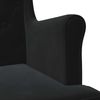 vidaXL Sessel Schwarz Samt 42029931 Bild 5