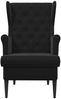 vidaXL Sessel Schwarz Samt 42029931 Bild 2