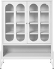 Sideboard mit 2 Türen SOLETTA Metall Weiß Bild 5