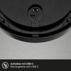 Briloner LED Akku-Außenwandleuchte Puni 4W schwarz Touch-Dimmer warmweiß Bild 2