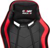 Gaming-Stuhl >Game-Rocker< 150kg, ergonomisch, schwarz / rot - 72x128x72cm (BxHxT) Bild 4