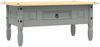 vidaXL Couchtisch Mexiko-Stil Kiefernholz Grau 100x55x44 cm 282625 Bild 2