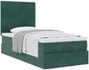 vidaXL Ottoman-Bett mit Matratzen Dunkelgrün 80x200 cm Samt 3313364 Bild 5