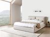 Bett mit Stauraum Stoff BAJONNA 180 x 200 cm Beige Bild 3