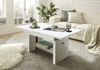 Couchtisch >Bruni< in Weiß - 150x48x65cm (BxHxT) Bild 5