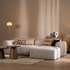 Bronx71 Ecksofa Maine Stoff taupe rechts Bild 4