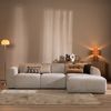 Bronx71 Ecksofa Maine Stoff taupe rechts Bild 2