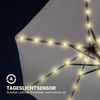 Solar Lichterkette für Sonnenschirm, Ampelschirm Beleuchtung outdoor, 112 LED warmweiß mit 2 Modi, Gartenleuchte für Pavilion Bild 4