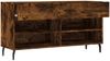 vidaXL Schuhbank Räuchereiche 102x35x55 cm Holzwerkstoff 829761 Bild 5