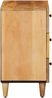 vidaXL Nachttisch Braun 50 x 33 x 60 cm Massivholz Mango 4018925 Bild 4