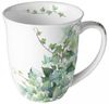 Ambiente Luxury Paper Products Becher Porzellan Mohn Wiese / Blumen, Pflanzen Mug Kollektion, Porzellan Efeublätter, Tasse -Tee/Kaffee - Ideal Als Geschenk Bild 2