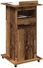 vidaXL Podium mit Schubladen Altholz 55 x 55 x 107 cm Holzwerkstoff 862297 Bild 3