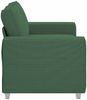 vidaXL Zweisitzer-Sofa Dunkelgrün 160x77x82 cm Cordstoff 4105197 Bild 5