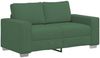 vidaXL Zweisitzer-Sofa Dunkelgrün 160x77x82 cm Cordstoff 4105197 Bild 2