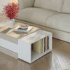 Couchtisch Eljak 110x57x31 cm Weiß/Travertin [en. casa] Bild 5
