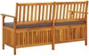 vidaXL Truhenbank mit Kissen 148 cm Massivholz Akazie 316740 Bild 4