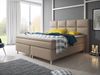 Boxspringbett Miami 180x200 cm Kunstleder Muddy Bild 2