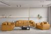Sessel Designersessel CELES PREMIUM in Stoff Scala Senfgelb Bild 5