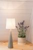 By Rydéns 4001840-6508 Tischleuchte Lofty H 56 cm Satin Schirm weiss Bild 2