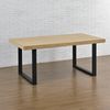 Esstischgestell Makers 2er-Set 90x72 cm Stahl Schwarz [en. casa] Bild 4