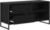 vidaXL TV-Schränk Schwarz Eichen-Optik 100 x 36 x 49,5 cm 886558 Bild 5
