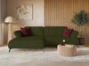 Selsey 'Avolla' Ecksofa mit Schlaffunktion, Bettkasten und hydrophober Chenille, linksseitig, Olivgrün Bild 2