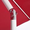 Mendler 'N18' Sonnenschirm, neigbar, Polyester / Aluminium, Rot, Ø 270 cm Bild 4