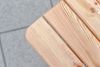 MERXX Garten-Essgruppe Sylt, (4-tlg, 2x Sessel, 1x Bank, 1x Tisch), Kiefernholz Bild 3