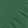 NatureMark 2er Pack Kinder Jersey Spannbettlaken, Spannbetttuch 100% Baumwolle in vielen Größen und Farben MARKENQUALITÄT ÖKOTEX Standard 100 | 70x140 cm - dunkel grün Bild 3