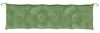 vidaXL Gartenbank-Auflagen, 2 Stk., Polyester, Blattmuster Grün, 180 x 50 x 7 cm Bild 5