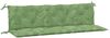 vidaXL Gartenbank-Auflagen, 2 Stk., Polyester, Blattmuster Grün, 180 x 50 x 7 cm Bild 2