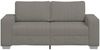 vidaXL Zweisitzer-Sofa Hellgrau 180x77x82 cm Cordstoff 4105200 Bild 4