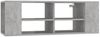 vidaXL TV-Wandschrank Betongrau 102x35x35 cm Holzwerkstoff 806242 Bild 2