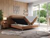 Boxspringbett, Schlafzimmerbett, Bettkasten - EIRA -120 x 200 cm - Orange Stoff - H4 Bild 2