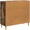 vidaXL Sideboard Geräucherte Eiche 89 x 34,5 x 80 cm Holzwerkstoff 895110 Bild 5