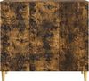 vidaXL Sideboard Geräucherte Eiche 89 x 34,5 x 80 cm Holzwerkstoff 895110 Bild 3