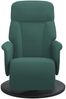 vidaXL Relaxsessel mit Fußteil Dunkelgrün Samt 356684 Bild 3