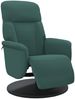 vidaXL Relaxsessel mit Fußteil Dunkelgrün Samt 356684 Bild 2