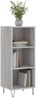 vidaXL Sideboard Grau Sonoma 34,5x32,5x90 cm Holzwerkstoff 828730 Bild 3