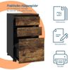 Relaxdays Rollcontainer mit 3 Schubladen Bild 5