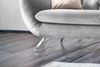KAWOLA Sofa CHARME 2,5-Sitzer Velvet silber 94 x 95 x 200 cm Bild 5
