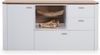 Sideboard SANSIBAR VISTRA BHT 165x85x42 cm weiß Kommode Bürokommode Anrichte Bild 3
