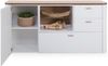 Sideboard SANSIBAR VISTRA BHT 165x85x42 cm weiß Kommode Bürokommode Anrichte Bild 4