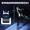 KLIM Gaming Stuhl - NEU 2024 - Verstellbar Ergonomisch PC Stuhl - 150 kg Bild 3