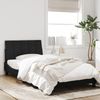 vidaXL Bettgestell mit LED ohne Matratze "Hanko" Schwarz 100x200 cm Samt 3213765 Bild 2