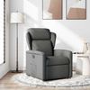 vidaXL Relaxsessel Dunkelgrau Stoff 4015577 Bild 2