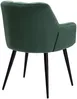 Vente-unique - Stuhl 2er-Set - Samt & Metall - Grün - PEGA von Pascal MORABITO Bild 5